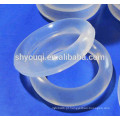 O-Ring de borracha do silicone do produto comestível / selos da válvula do eixo O anel-anéis de silicone do silicone do anel claro selos